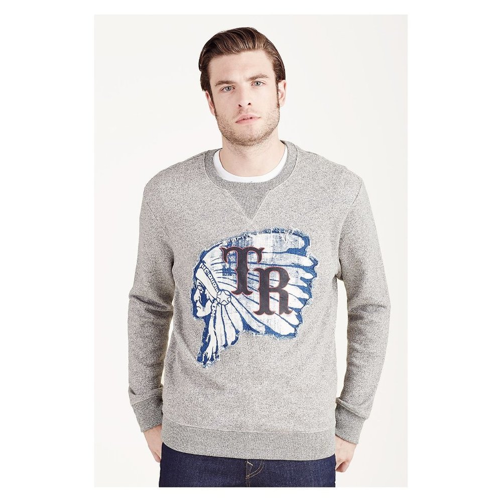 True Religion Logo Crewneck Pullover